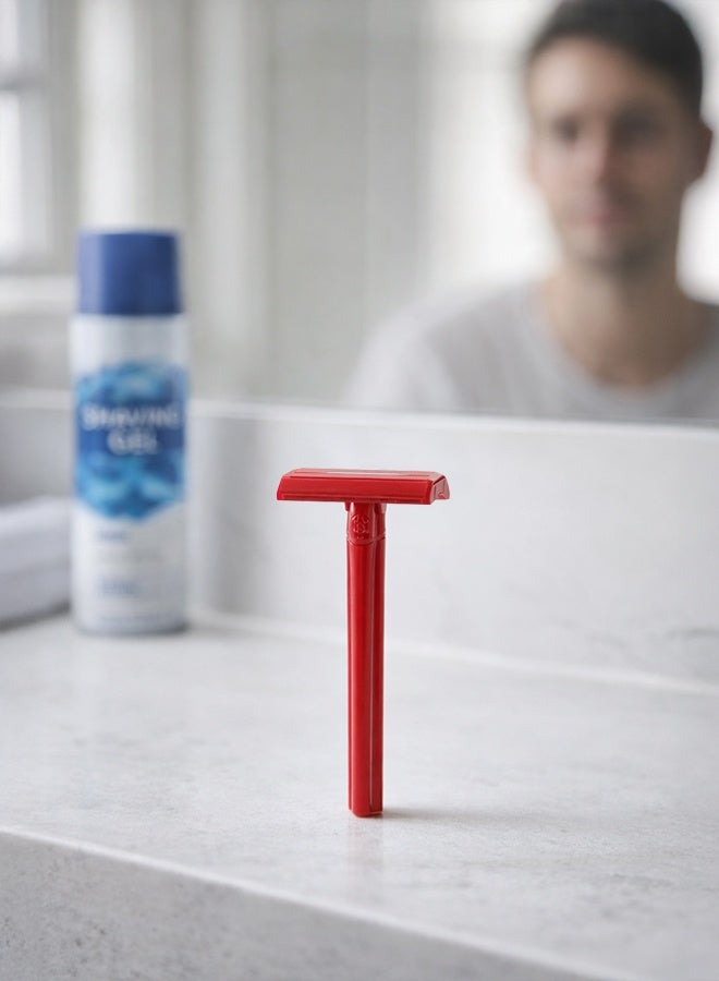 LORD Plastic Click Razor L111C – Reusable Razor with Precision Grip - Image 3